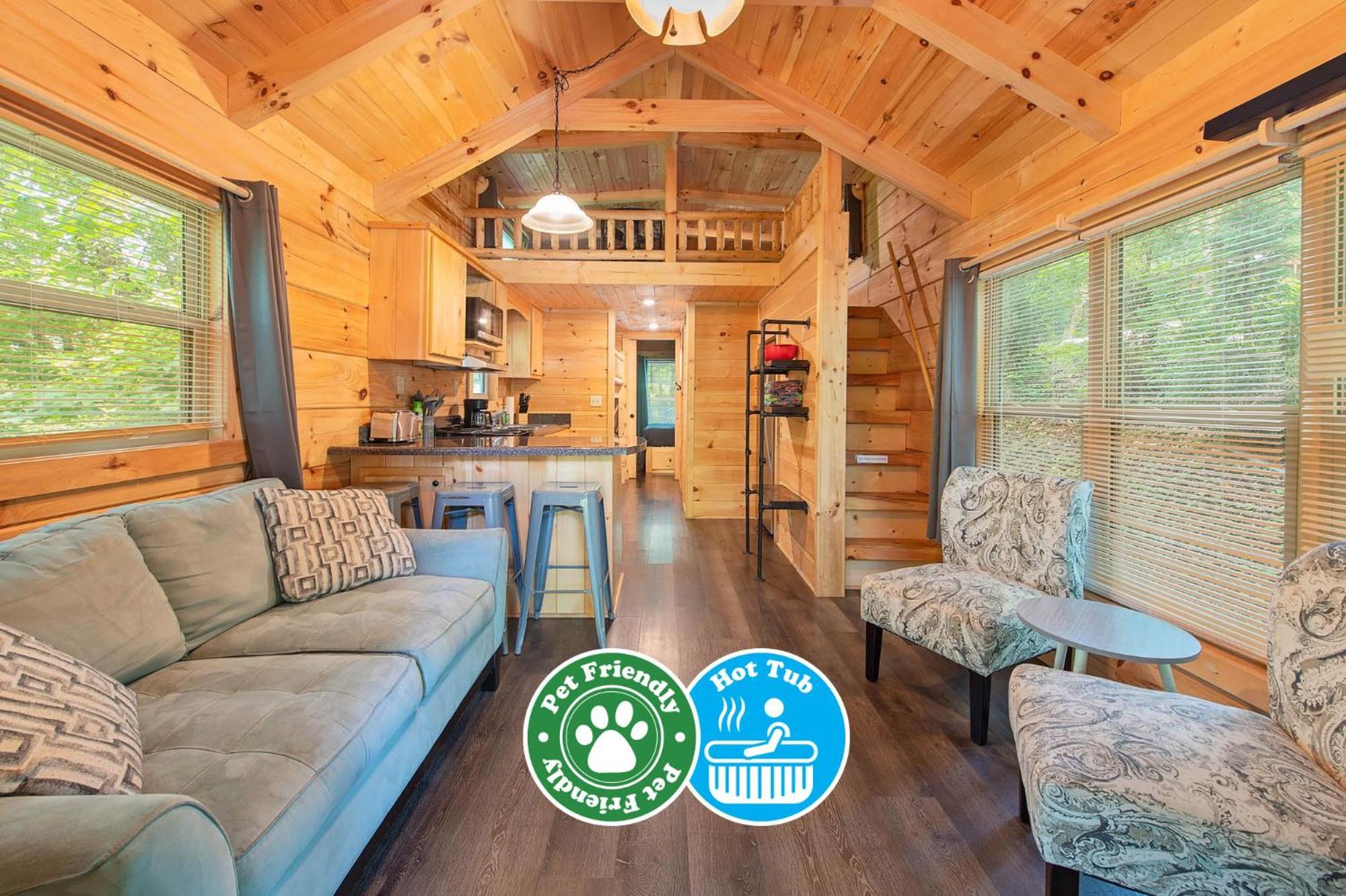 Eden Cabin Forested Tiny Home On Lookout Mtn Чаттануґа Екстер'єр фото